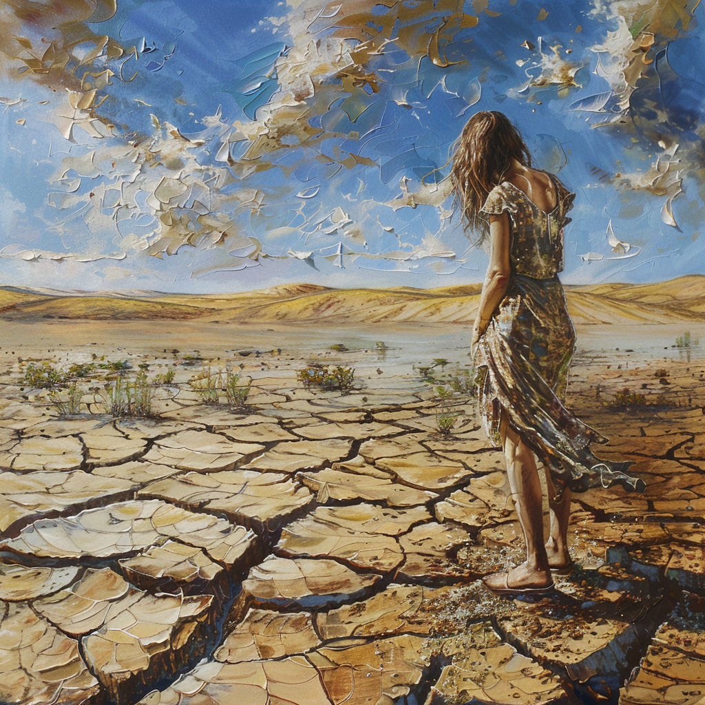 Creative Suffering Artwork Ideas to Express Deep Emotions 4 natures wrath suffering artwork ideas