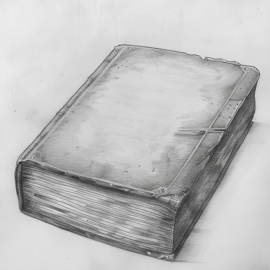 Here Are 14 Cool Object Drawing Ideas To Inspire You 12 object drawing of an old book