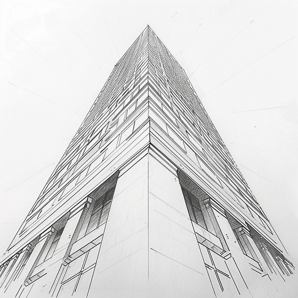 Master Three Point Perspective With This Step-by-Step Guide 18 three point perspective building