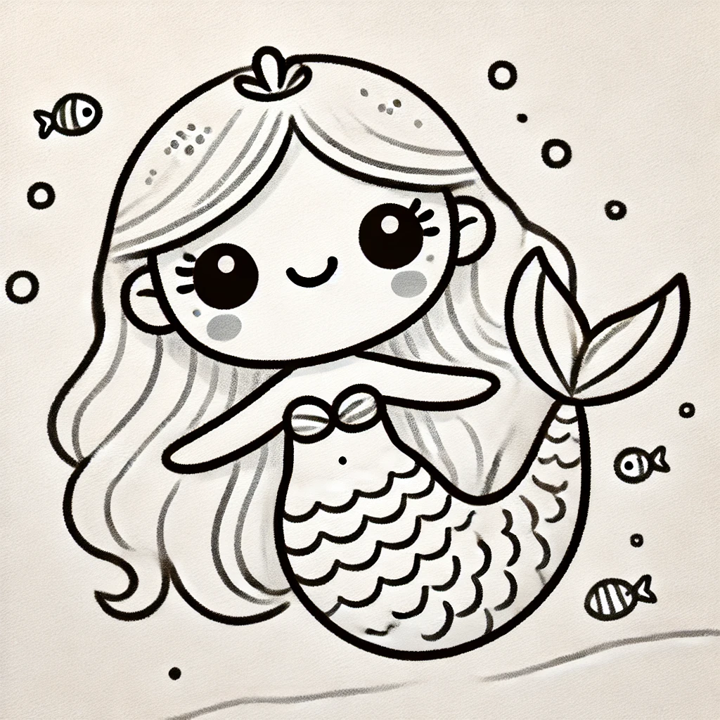 Over 30 Easy and Cool Aesthetic Drawing Ideas to Spark Creativity 9 Aesthetic Drawing Ideas mermaid