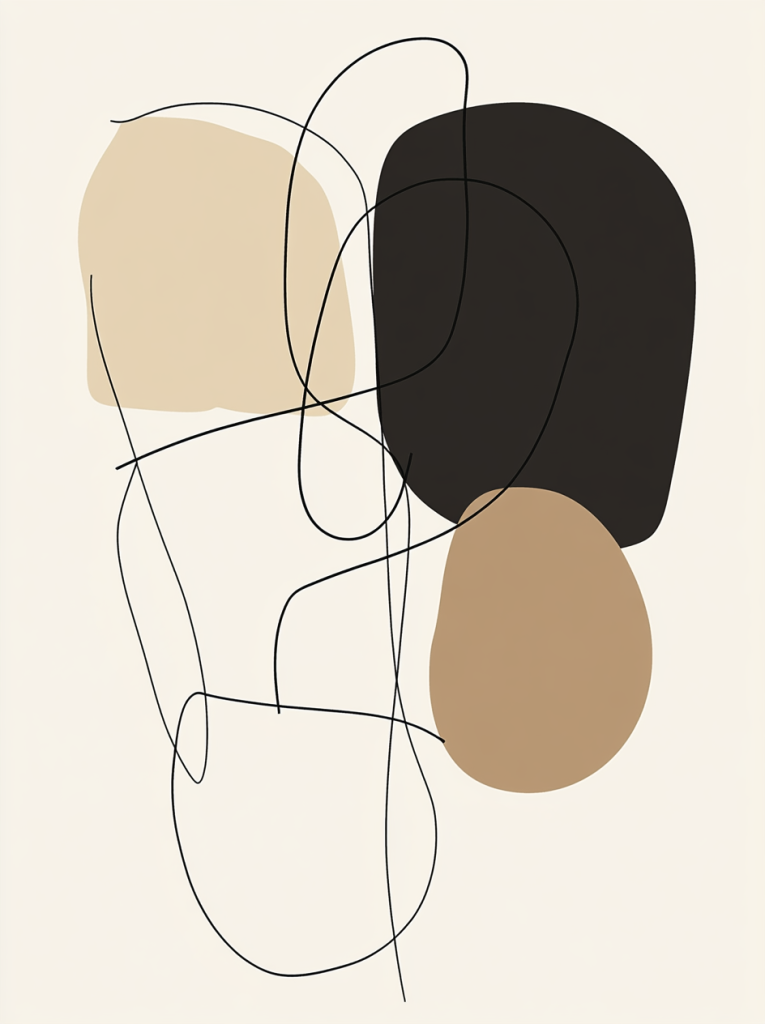 Simple Line Art Drawing Ideas: Easy Inspiration for All Artists 18 abstract line art drawing