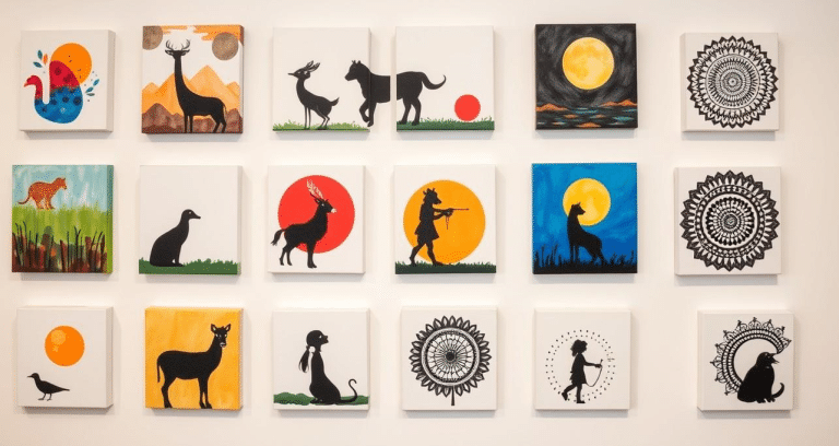 small canvas painting ideas featured image